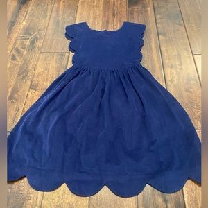 Shrimp and Grits Kids Corduroy Dress